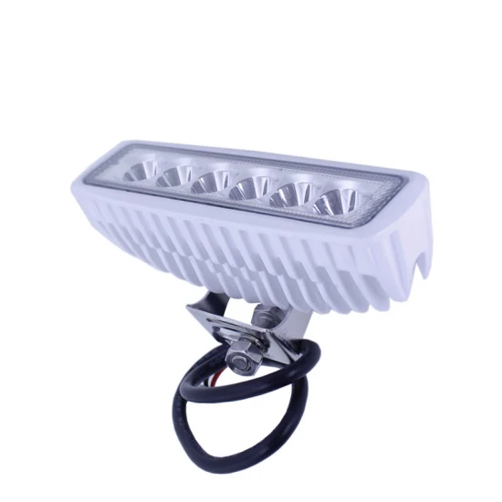 12V DC 보트 데크/도크 홍수 빛 6.3 인치 알루미늄 LED 라이트 바 해양 스포트라이트 보트용 LED 스프레더 라이트